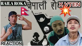 Nepali Ho - Raila Roka X Vten | Rohit Reaction | Prod. By @beatsbyhype | Reaction |