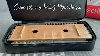 I Found the Perfect Case for my DIY Monochord! | repurposed gig bag