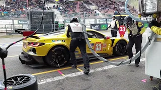 Arrêt au stand, Corvette C8.R n°33, 6h de Spa-Francorchamps 2023