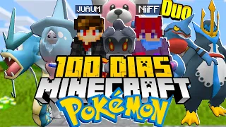 SOBREVIVI 100 DIAS NO PIXELMON DO MINECRAFT EM DUO @JuaumL O FILME