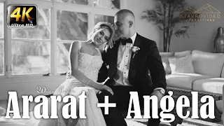 Ararat + Angela's Wedding 4K UHD Highlights at Grand Venue st Leon Church and Bel Air Mansion