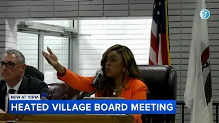 Chaos erupts at Dolton Village Board meeting as angry residents call for mayor to step down