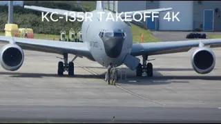 KC- 135R taking off from pdx