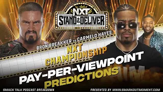 WWE NXT STAND & DELIVER 2023 PPV Predictions & Event Match Card Rundown