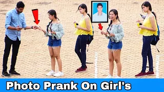 Photo Prank On Girl's | Prakash Peswani Prank |