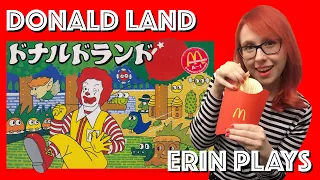 WEIRD McDonald's Game! Donald Land (Famicom) Erin Plays