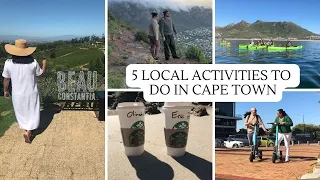 5 Local Activities To Do In Cape Town | Travel Guide | South Africa