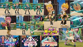 Ninjala X Hatsune Miku - All Collaboration Items Showcase