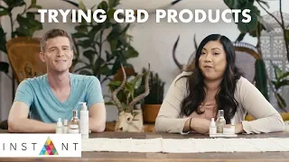 We Try CBD Products For The First Time  • HIGH END