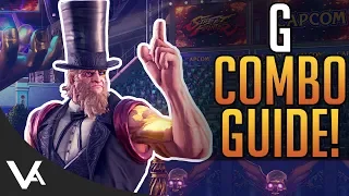 SFV - G Combos! Combo Guide For The Next New DLC Character In Street Fighter 5 Arcade Edition