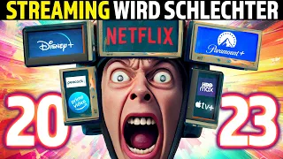 Warum Streaming 2023 für alle schlechter wird!