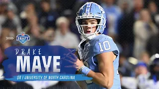 Drake Maye Highlight Reel | 2024 NFL Draft