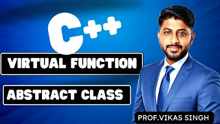 Virtual Function | Abstract Class in C++ | Program