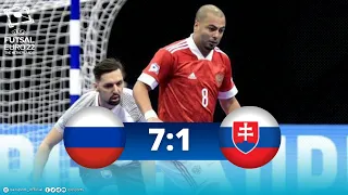 Обзор матча Россия - Словакия - 7:1. EURO 2022. Групповой этап