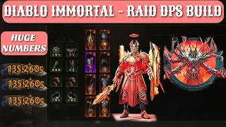 CRUSADER STRONG DPS BUILD FOR RAIDS - DIABLO IMMORTAL - PVE - GUIDE
