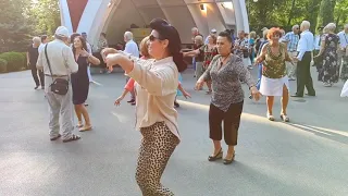 Натали Танцы в парке Горького Харьков Август 2021