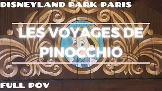 Themepark POV | Les Voyages de Pinocchio | Disneyland Park | DLP | Ourthemparklife