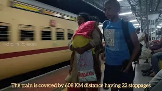 Arrival of 16344 | Madurai Jn. - Thiruvananthapuram Central | Amritha Express at Aluva