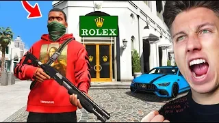 ÜBERFALL auf ROLEX! - GTA 5 DEALER MOD 13.0