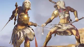 Assassin's Creed Odyssey - Epic Stealth Kills - Hideout & Base Clearing Gameplay with Athena outfit