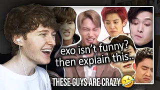 THESE GUYS ARE CRAZY! (EXO isn't funny? then explain this | Reaction/Review)