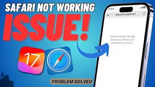 How To Fix Safari Not Working Issue After Latest iOS 17 Update