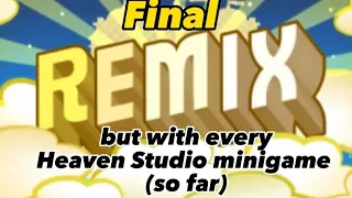 Final Remix, but with every Heaven Studio minigame (so far)