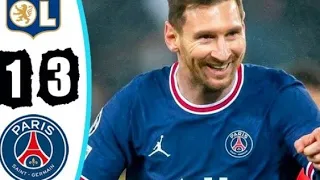 PSG Vs Lille 3-1 All Goals Extended Highlights 2021-2022 #Messi