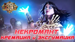 Path of Exile: (3.18) Ведьма - Некромант - Кремация и Эксгумация