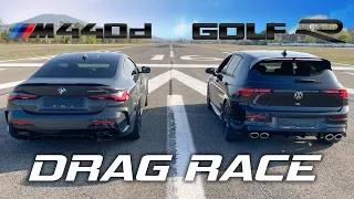 GOLF 8 R vs BMW M440d - TIME TO DRAG