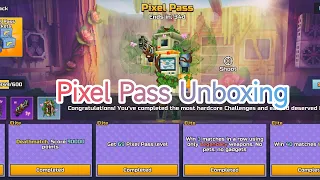 Pixel Pass Unboxing + Elite Waffe #pixelgun3d #Pixelpass