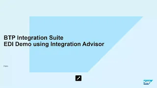 SAP BTP Integration Advisor Demo
