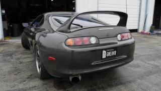 Big Turbo MK4 Supra Cold Start and Quick REV