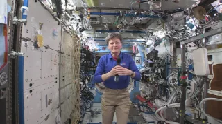 Space Station Crew Member Discusses Life in Space with Web-Based Media