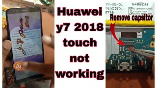 Huawei y7 prime 2018 touch not working repair ! Huawei touch not working problem ! Rmb mobile repair