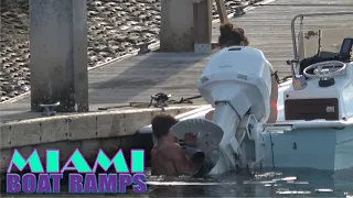 The Struggle Is Real at the Ramp!! | Miami Boat Ramps | Boynton Beach