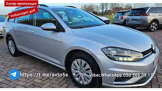 Огляд👀 автомайданчику 🚘Volkswagen #Golf 1.6 2018 р 🚘. Ціна під ключ  12.6€ в Україні 💙💛