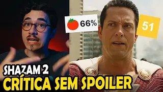 O FILME CERTO NA HORA ERRADA! SHAZAM 2 - CRÍTICA SEM SPOILERS