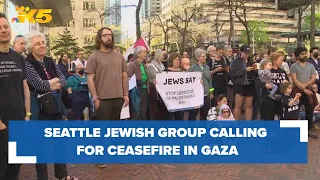 Jewish Voice for Peace Seattle calls for ceasefire in Gaza, end to US military aid to Israel