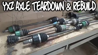 Teardown & Rebuilding a Bad YXZ Axle Shaft | How many have we broke?