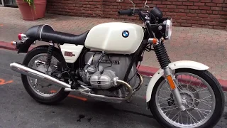 1977 BMW R100/7 Starting Procedure