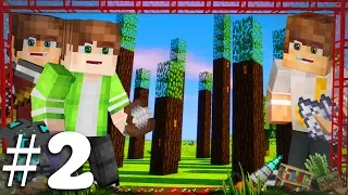 СДЕЛАЛИ ФЕРМУ ГЕВЕЙ! НЕМНОГО ОБУСТРОЙСТВА ТЕРРИТОРИИ ТЕХНОПРИКЛЮЧЕНИЯ В MINECRAFT LP #2