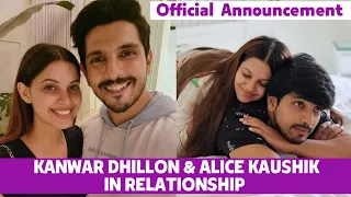 Alice Kaushik & Kanwar Dhillon Officially In Relationship 😍 | Alice Announces The News |