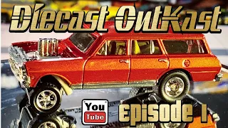 Hot wheels custom Jerry Rigged Nova Wagon Gasser 1/64 episode 1