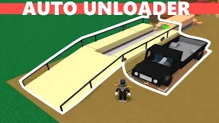 How To Build An Auto Unloader | Lumber Tycoon 2 Roblox