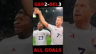 GERMANY 2 - BELGIUM 3 (ALL GOALS)