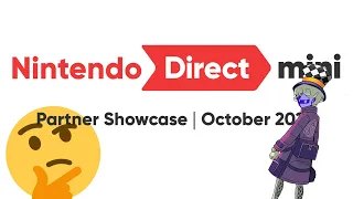 Nintendo Direct Mini: Partner Showcase | October 2020 (Reaction)