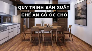 Xưởng Sản Xuất - Cận Cảnh Quy Trình Sản Xuất Ghế Ăn