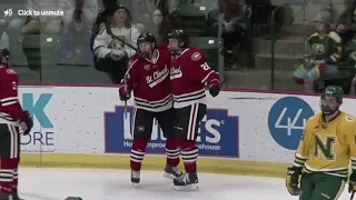 St. Cloud State men's hockey highlights NMU day 2