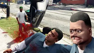 Never walk in Los Santos! #3  In traffic at a speed of 9999999! - GTA5